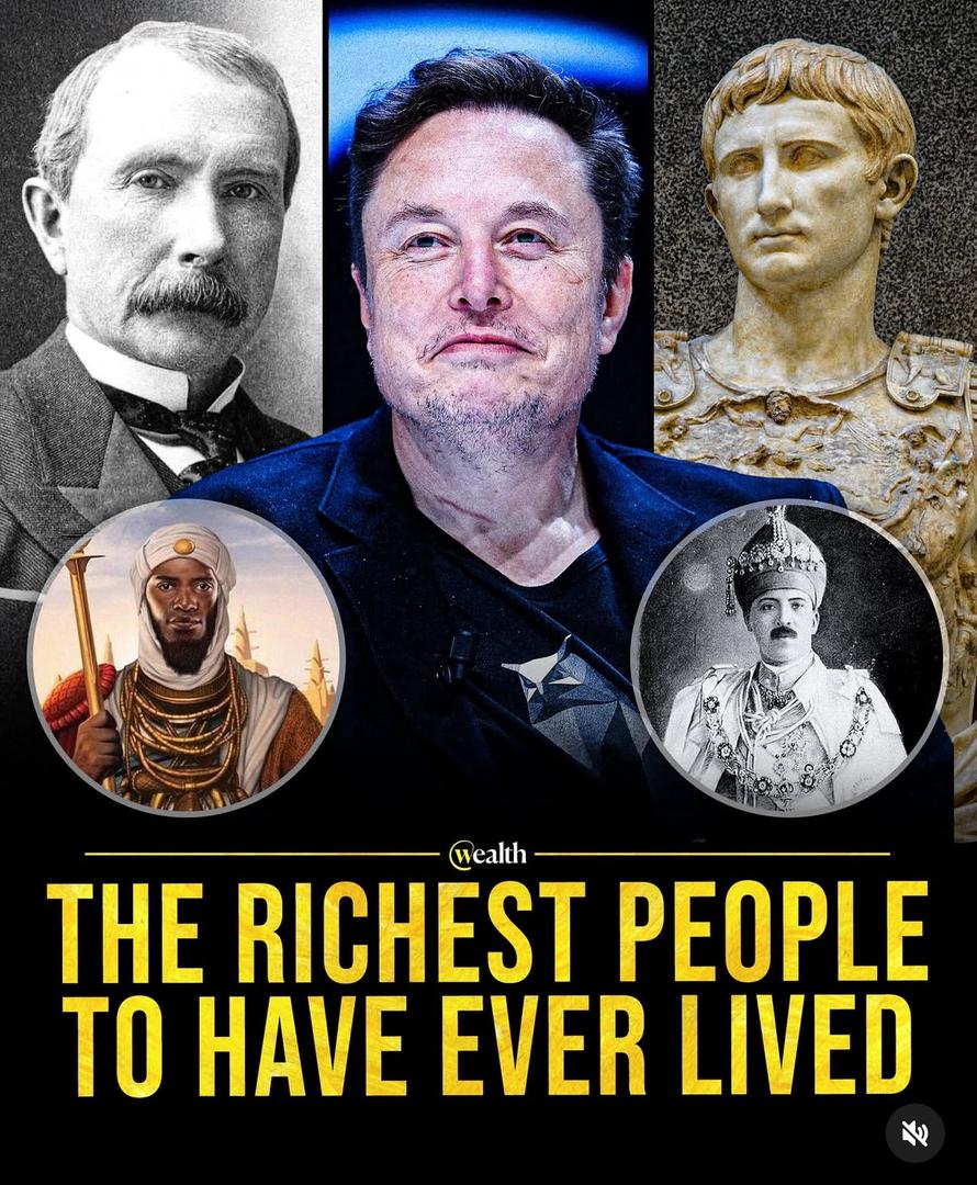 Some historical fortunes make today’s billionaires look modest.